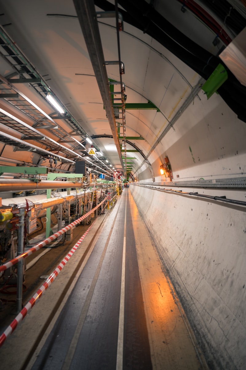 Particle accelerator representing industry-scale collaboration