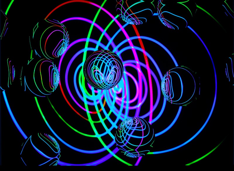 Quantum abstract patterns representing background independence
